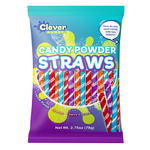 Clever Candy Powdered Candy Straws Bag