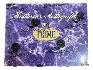 Historic Autographs 2022 Prime Hobby Box