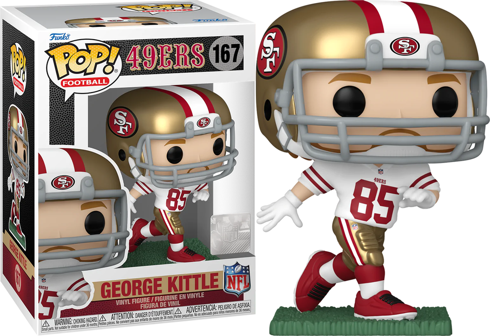 George Kittle Funko Pop (Away Jersey)
