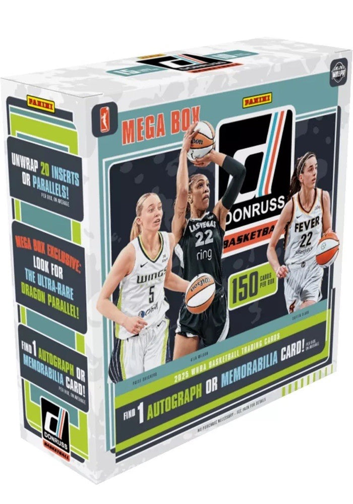 Panini 2025 WNBA Basketball Donruss Mega Box