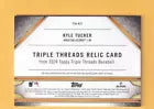 2024 Topps Triple Threads Relics Emerald #TTR-KT3 Kyle Tucker NM-MT+ MEM 18/18 Houston Astros