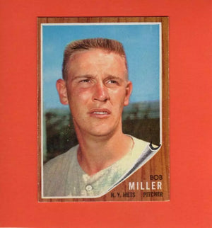 1962 Topps #293 Bob Miller EX/NM New York Mets