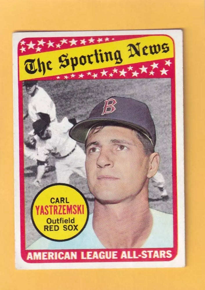 1969 Topps #425 Carl Yastrzemski AS VG/EX Very Good/Excellent Boston Red Sox #32508