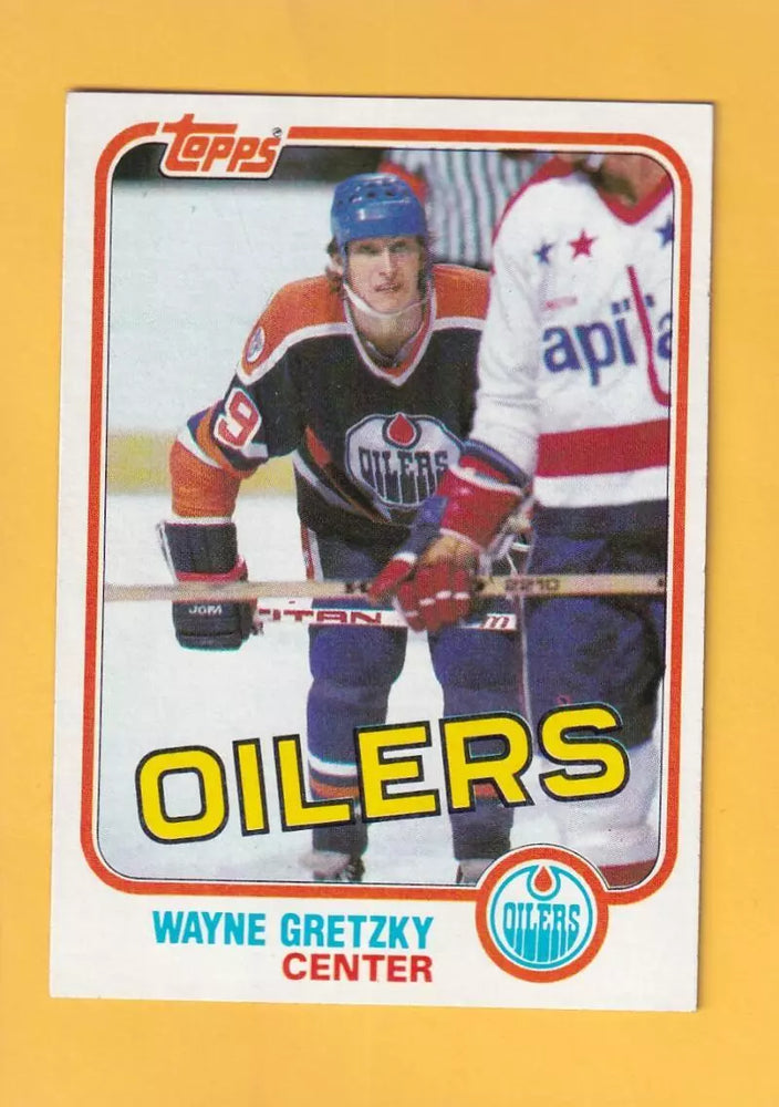 1981-82 Topps #16 Wayne Gretzky NM-MT Edmonton Oilers #32391