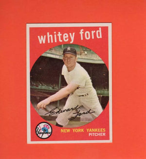 1959 Topps #430 Whitey Ford EX Excellent New York Yankees