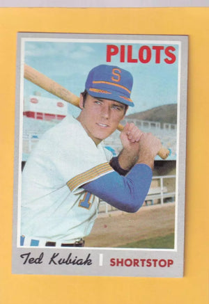 1970 Topps #688 Ted Kubiak NM Near Mint Seattle Pilots #32553