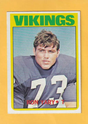 1972 Topps #104 Ron Yary EX Excellent RC Rookie Minnesota Vikings #32402