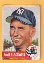 1953 Topps #31 Ewell Blackwell G Good New York Yankees #33049