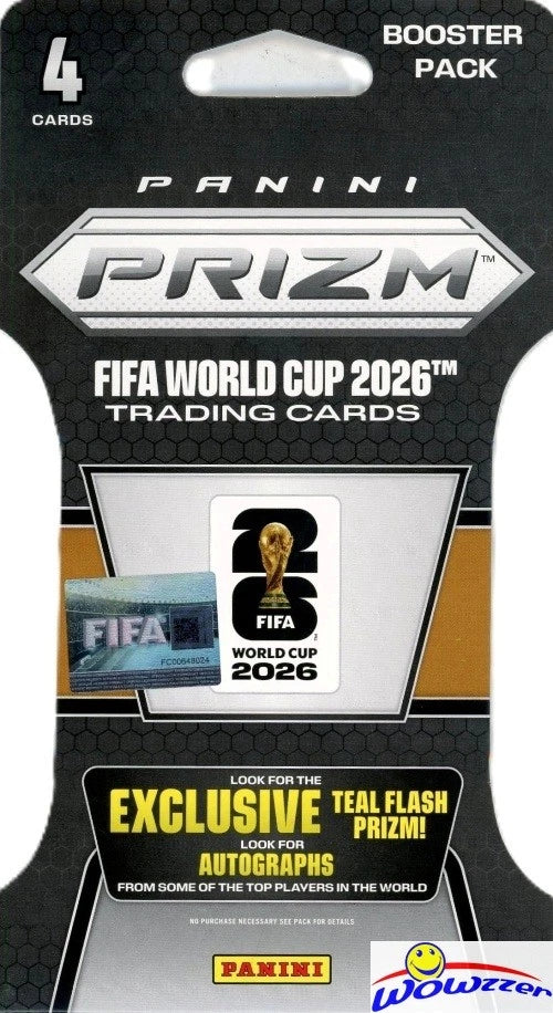 prizm booster box 2026 Panini World Cup Soccer Pack Color:Arctic Blue Welcome Labrynth - Yu-Gi-Oh! Trophy Hunting and Screamers Baral