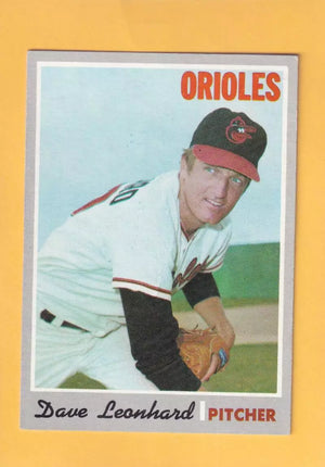1970 Topps #674 Dave Leonhard EX+ Excellent+ Baltimore Orioles #32740