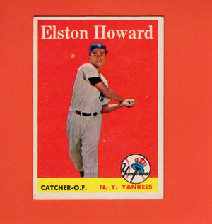 1958 Topps #275 Elston Howard VG/EX Very Good/Excellent New York Yankees
