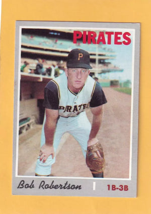 1970 Topps #664 Bob Robertson EX Excellent Pittsburgh Pirates #32732