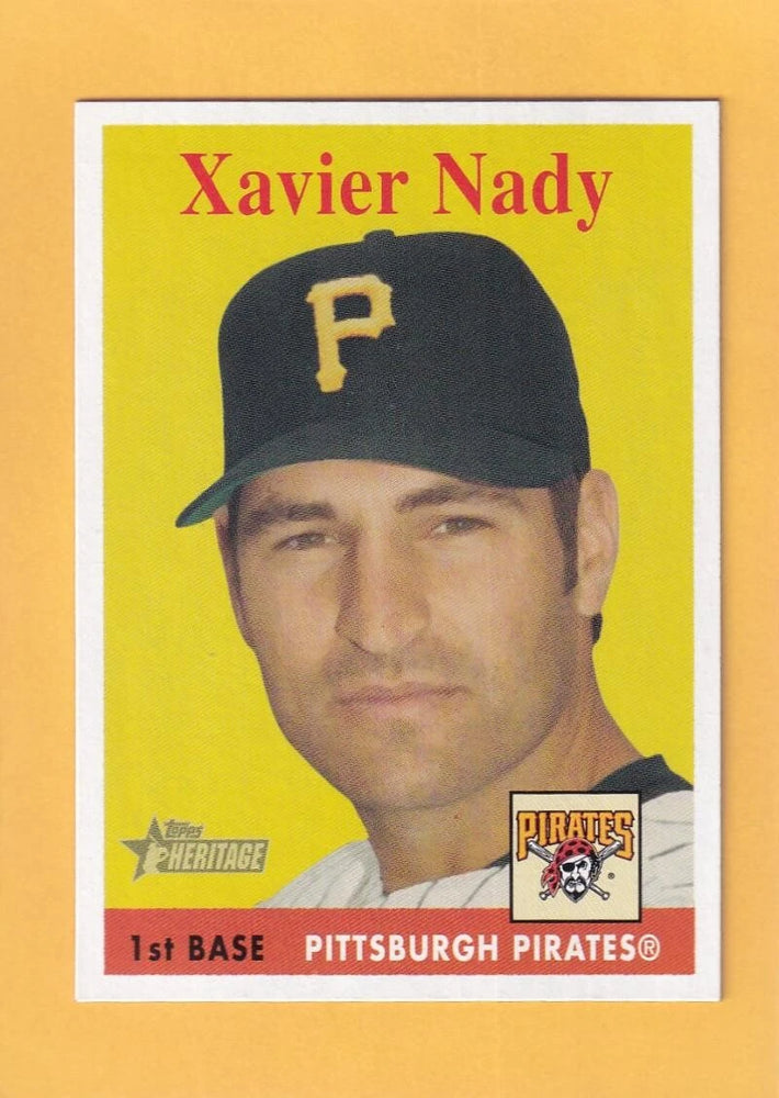 2007 Topps Heritage #94 Xavier Nady NM-MT+ SP Pittsburgh Pirates