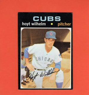 1971 Topps #248 Hoyt Wilhelm EX/NM Chicago Cubs