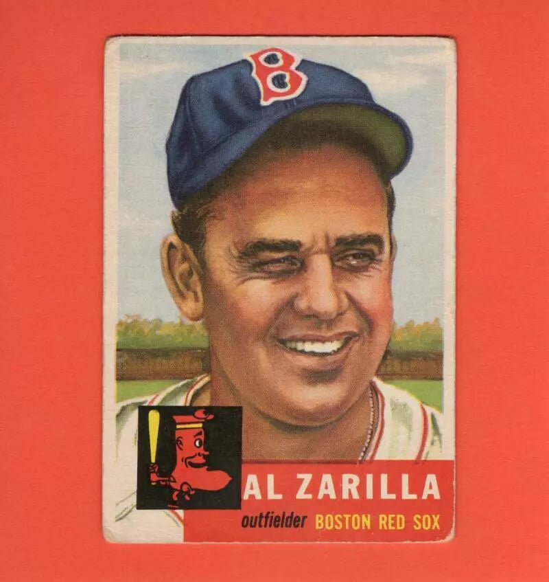 1953 Topps #181 Al Zarilla G/VG Good/Very Good Boston Red Sox