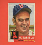 1953 Topps #181 Al Zarilla G/VG Good/Very Good Boston Red Sox