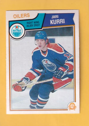 1983-84 O-Pee-Chee #34 Jari Kurri NM-MT Edmonton Oilers #32344