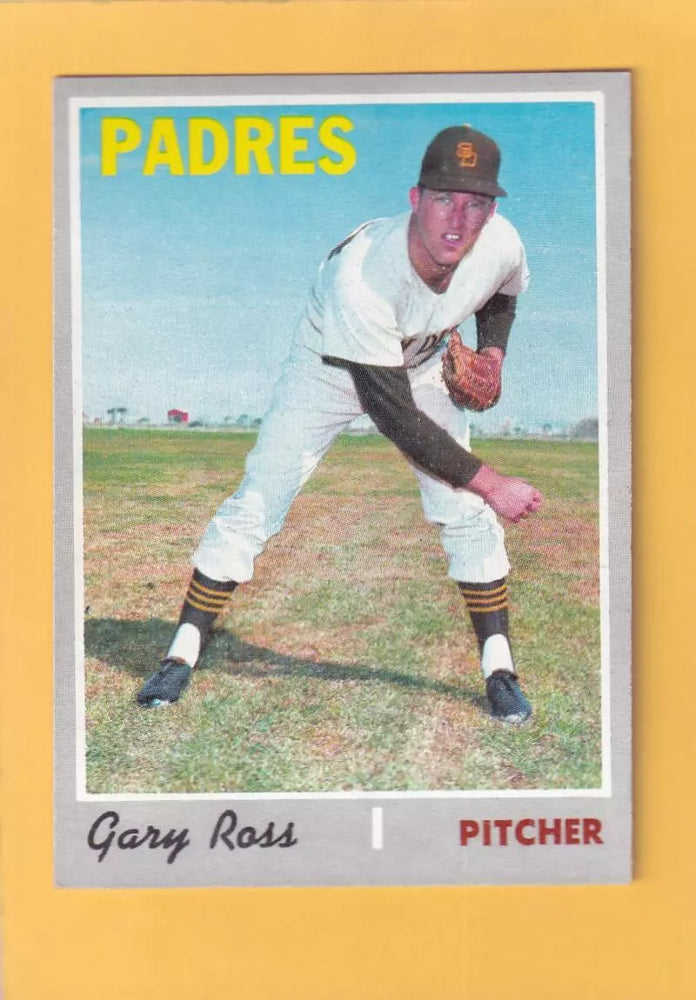 1970 Topps #694 Gary Ross EX/NM San Diego Padres #32561