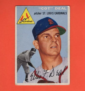 1954 Topps #192 Cot Deal CO VG+ Very Good Plus St. Louis Cardinals