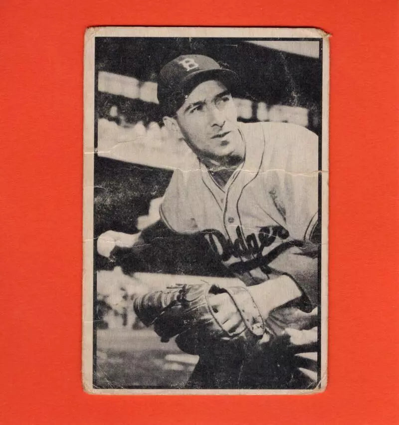 1953 Bowman Black and White #60 Billy Cox P Poor Brooklyn Dodgers