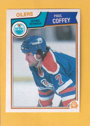 1983-84 O-Pee-Chee #25 Paul Coffey EX/NM Edmonton Oilers #32343