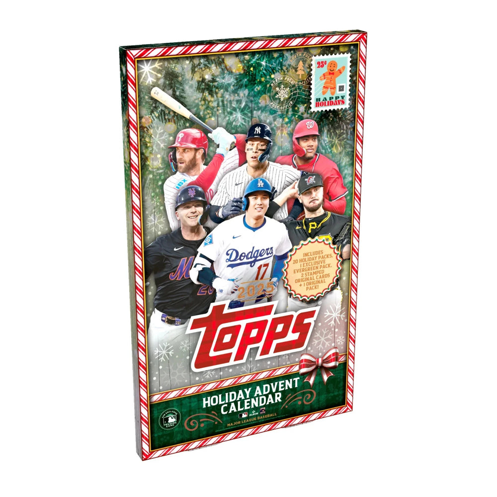 2025 Topps Holiday Baseball Advent Calendar