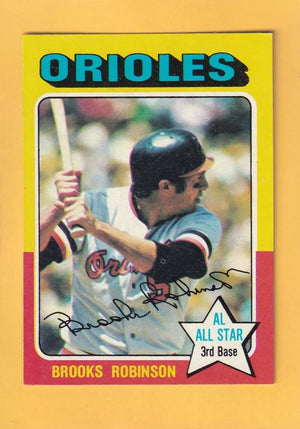 1975 Topps #50 Brooks Robinson EX/NM Baltimore Orioles #33062