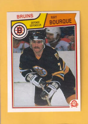 1983-84 O-Pee-Chee #45 Ray Bourque UER NM Near Mint Boston Bruins #32346