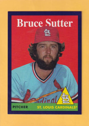 2019 Topps Archives Purple #37 Bruce Sutter NM-MT+ 136/175 St. Louis Cardinals