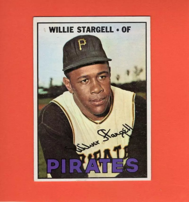 1967 Topps #140 Willie Stargell EX Excellent Pittsburgh Pirates