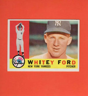 1960 Topps #35 Whitey Ford VG/EX Very Good/Excellent New York Yankees