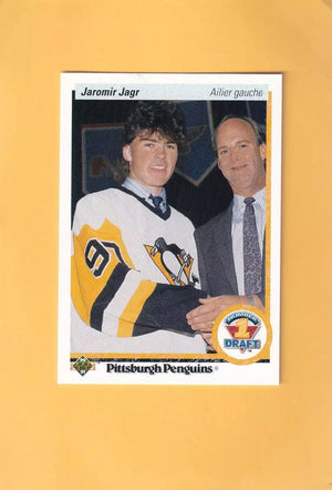 1990-91 Upper Deck #356 Jaromir Jagr NM-MT RC Rookie Pittsburgh Penguins #33205
