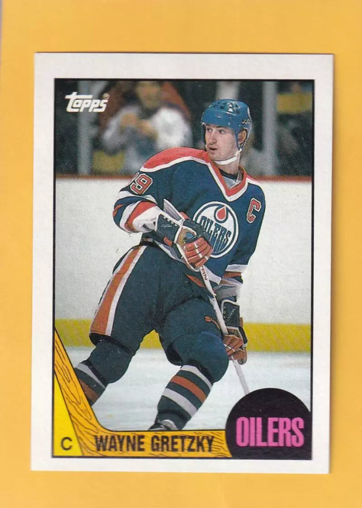 1987-88 Topps #53 Wayne Gretzky NM Near Mint Edmonton Oilers #32364