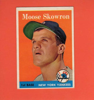 1958 Topps #240 Bill Skowron VG/EX Very Good/Excellent New York Yankees