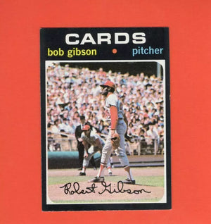 1971 Topps #450 Bob Gibson EX Excellent St. Louis Cardinals