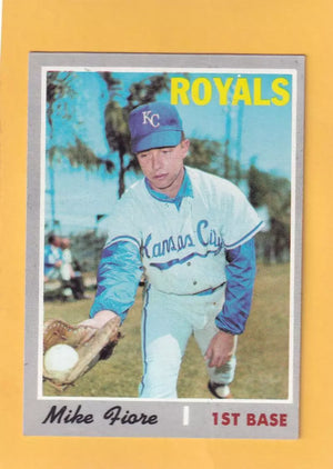 1970 Topps #709 Mike Fiore EX/NM Kansas City Royals #32797