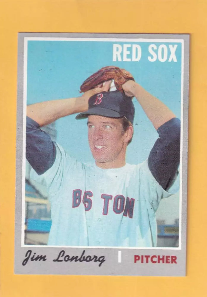 1970 Topps #665 Jim Lonborg EX+ Excellent+ Boston Red Sox #32776