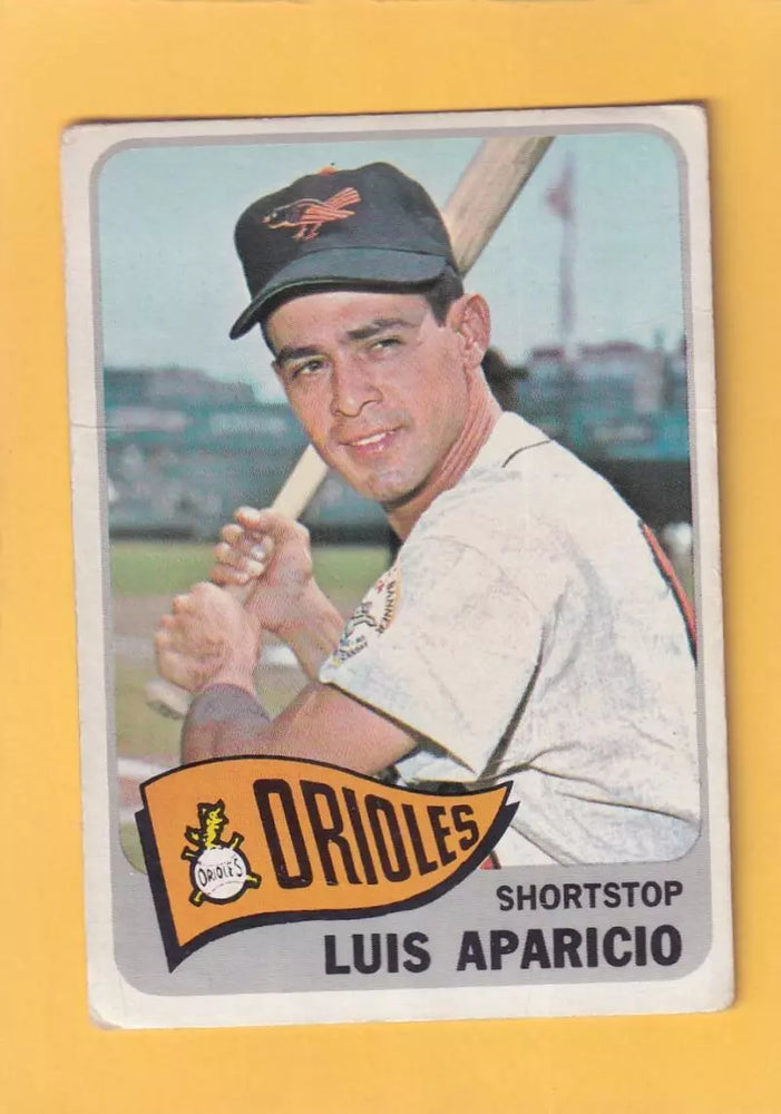 1965 Topps #410 Luis Aparicio G Good Baltimore Orioles