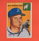 1954 Topps #244 Leroy Wheat G/VG Good/Very Good RC Rookie Philadelphia Athletics