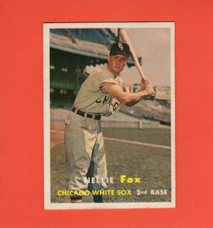 1957 Topps #38 Nellie Fox VG+ Very Good Plus Chicago White Sox