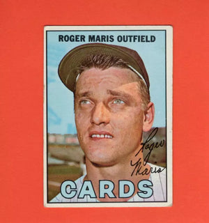 1967 Topps #45 Roger Maris VG+ Very Good Plus St. Louis Cardinals