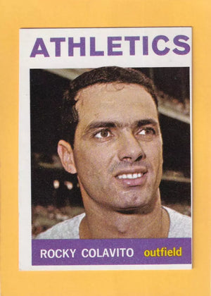 1964 Topps #320 Rocky Colavito EX Excellent Kansas City Athletics #33038