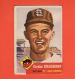 1953 Topps #200 Gordon Goldsberry G/VG Good/Very Good St. Louis Browns