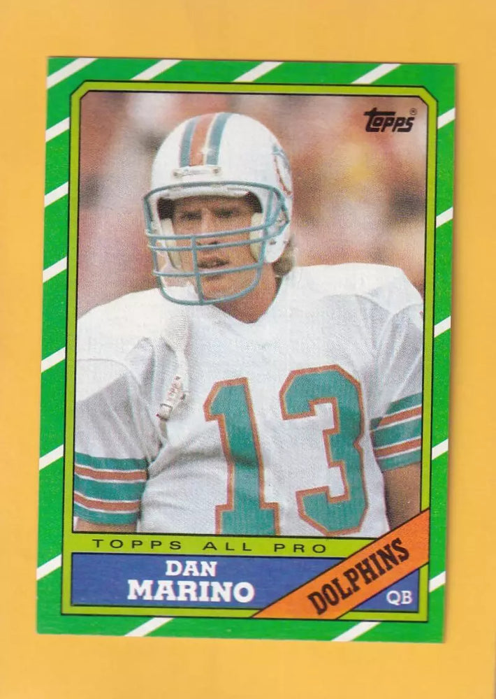 1986 Topps #45 Dan Marino NM-MT Miami Dolphins #32382