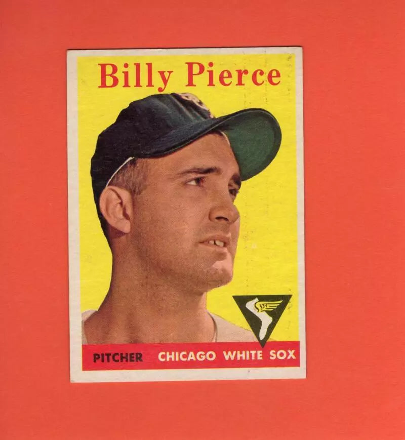 1958 Topps #50a Billy Pierce EX Excellent Chicago White Sox