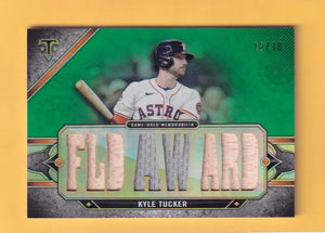 2024 Topps Triple Threads Relics Emerald #TTR-KT3 Kyle Tucker NM-MT+ MEM 18/18 Houston Astros