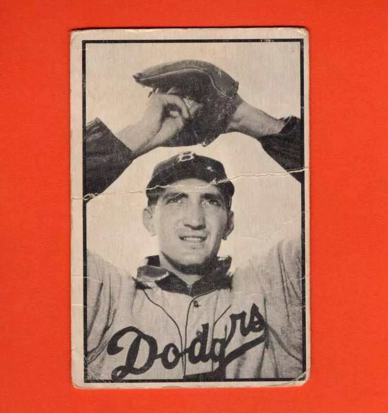 1953 Bowman Black and White #52 Ralph Branca P Poor Brooklyn Dodgers