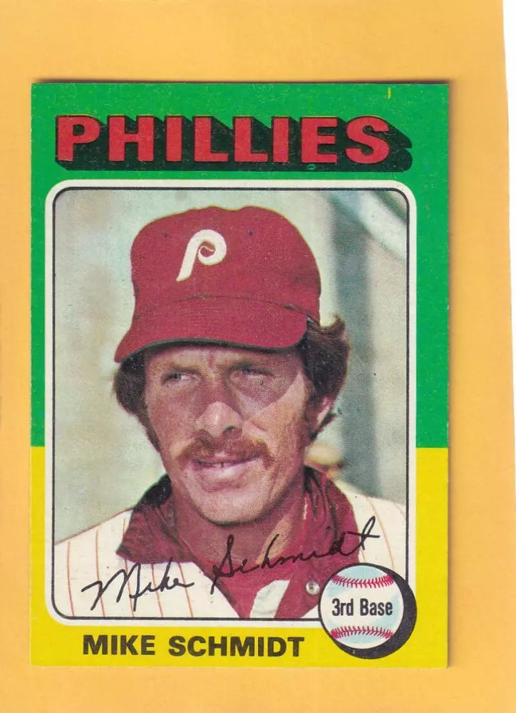 1975 Topps #70 Mike Schmidt EX/NM Philadelphia Phillies #33064