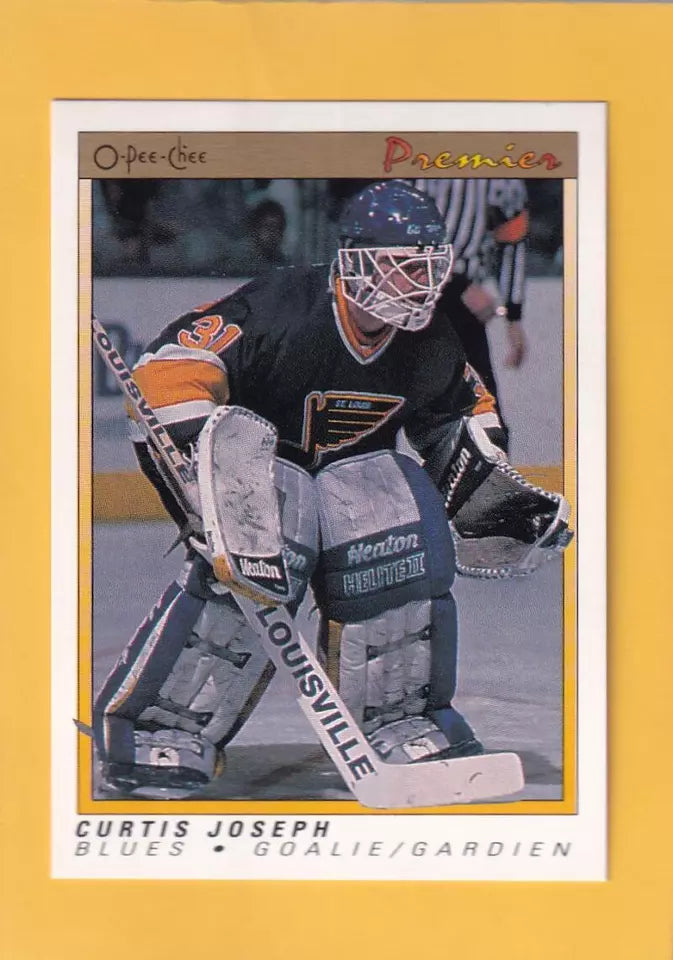 1990-91 OPC Premier #51 Curtis Joseph NM-MT RC Rookie St. Louis Blues #32398