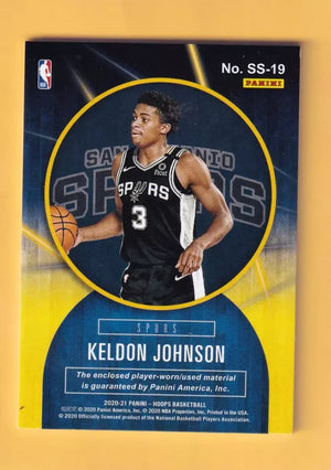 2020-21 Panini Hoops Rookie Remembrance #19 Keldon Johnson NM-MT+ MEM San Antonio Spurs